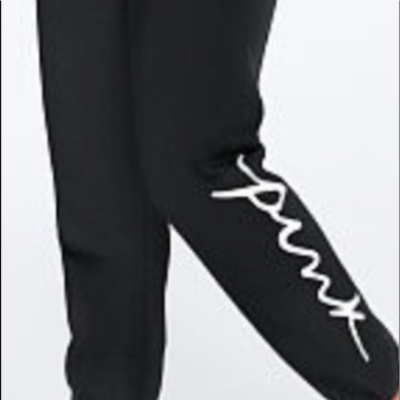 Vs pink lounge campus pullover classic pant script - Picture 5 of 11